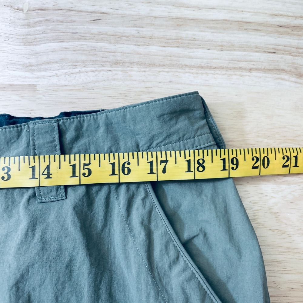 REI Sahara Convertible Cargo Hiking Pants Mens XL-30L Tan Nylon Zip Off Shorts - Picture 10 of 11